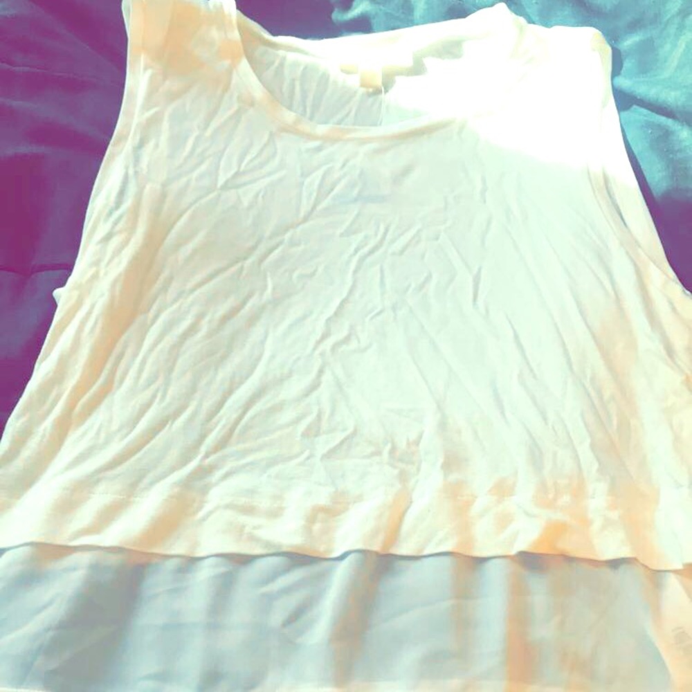 Michael Kors White Tank Top